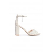 Jackie B9 Pinky White Suede
